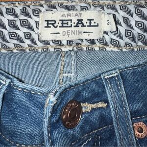 Ariat REAL Denim Medium Blue Jeans